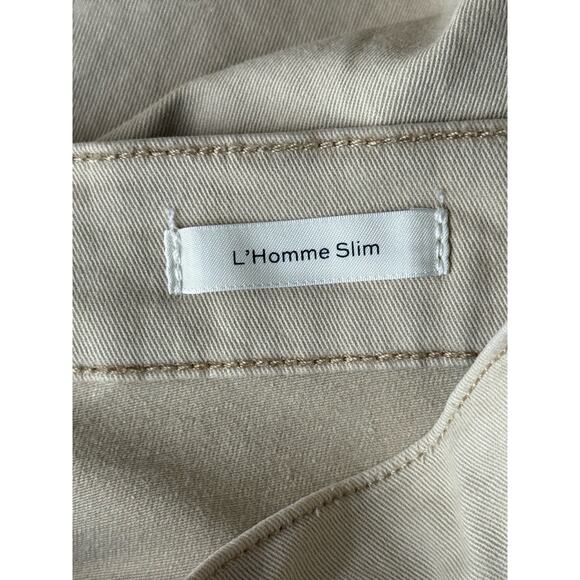 Frame L'Homme Slim Fit Five-Pocket Twill Pants size 32 - Picture 6 of 8